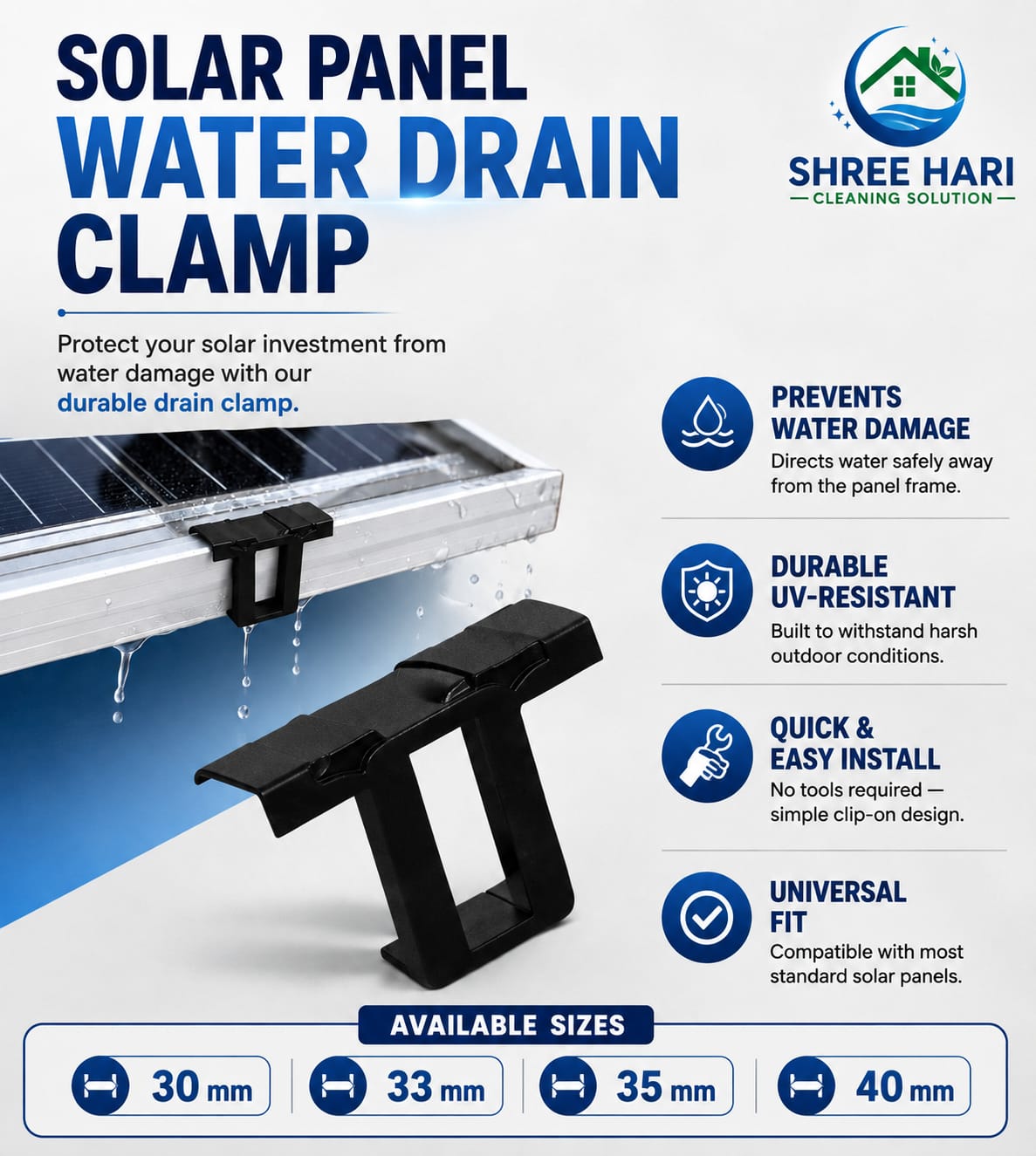 Water Drain Clamp