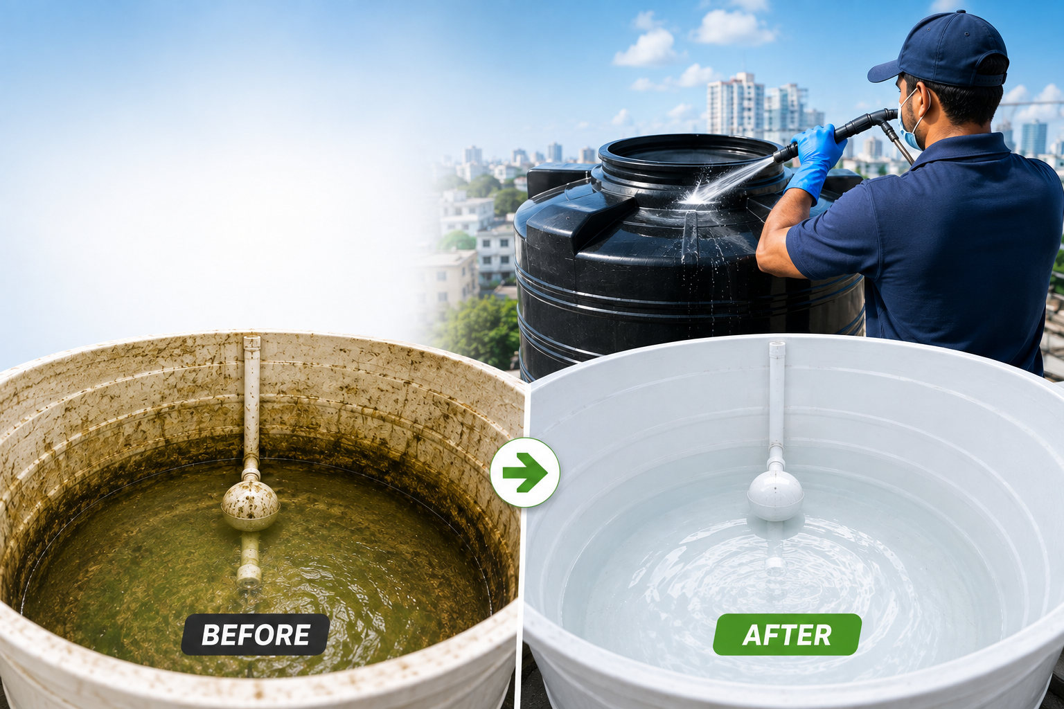 Water Tank Cleaning image